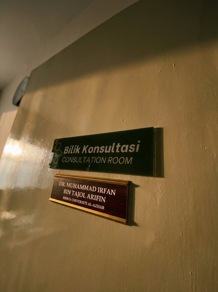 Bilik konsultasi Dr. Muhammad Irfan